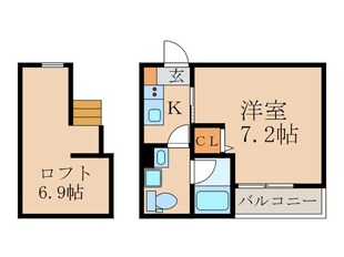 アコード丹波橋の物件間取画像